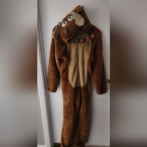 Cozy Brown Reindeer Costume